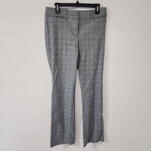 Plaid dress trousers for women's work day 2 Long/ Tall